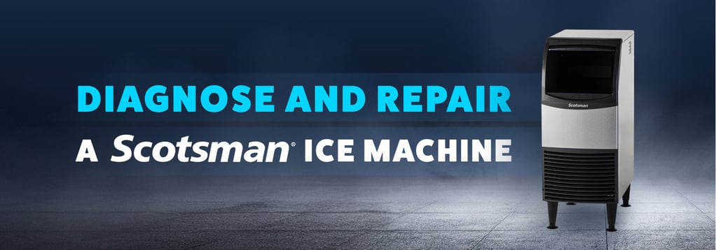 Diagnose and repair a Scotsman ice machine