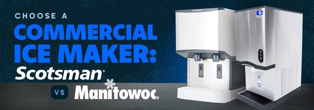 Choose a commercial ice maker: Scotsman vs. Manitowoc