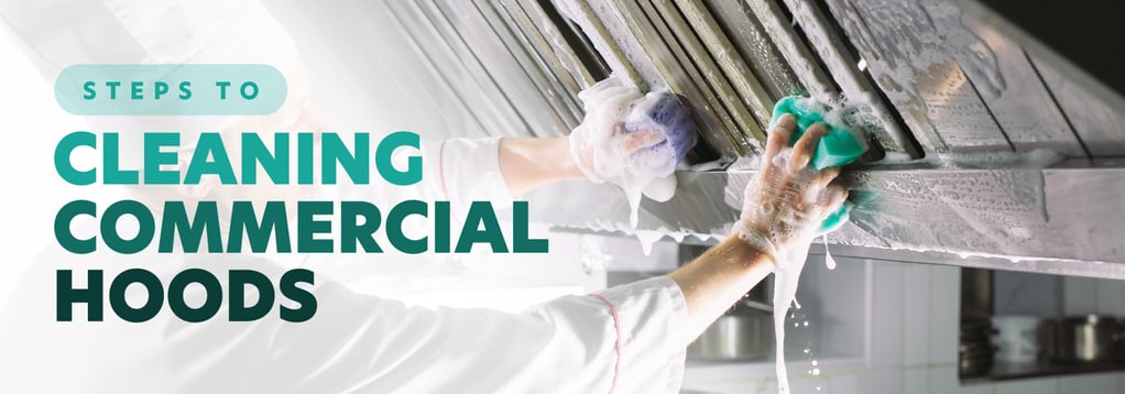 Steps to cleaning commercial hoods