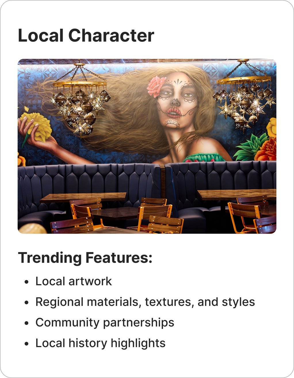 Local Character Trending Features