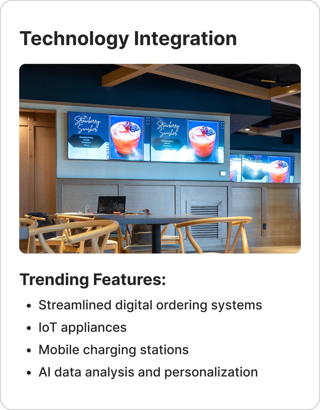Restaurant Technology Trending Features