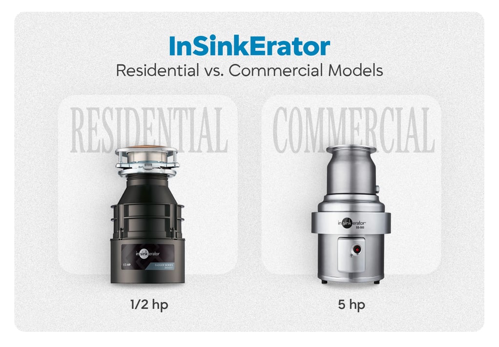 InSinkErator residential vs. commercial