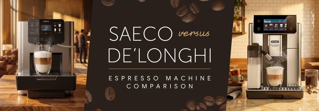 Saeco versus De'Longhi: Espresso Machine Comparison