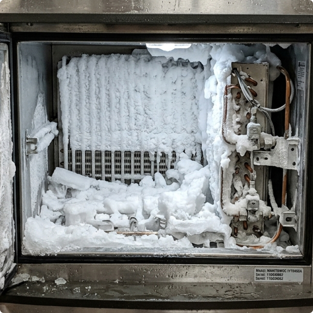 freezing up