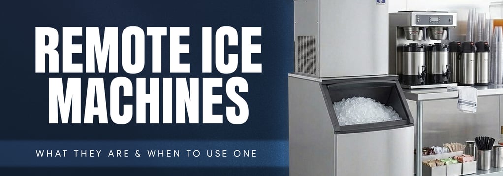 Remote Ice Machines: What They Are & When to Use One