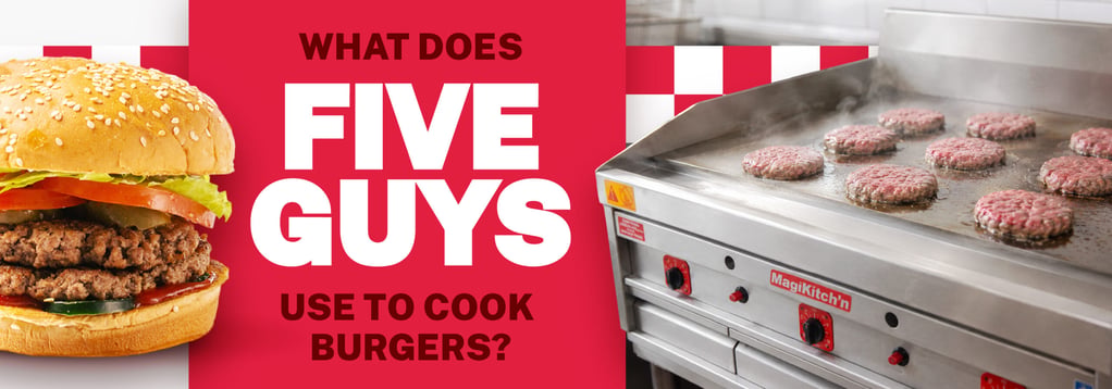 What Does Five Guys Use to Cook Burgers?