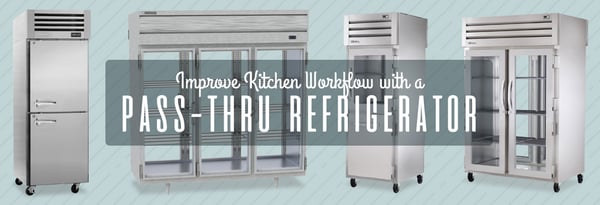 Improve Kitchen Workflow with a Pass-thru Refrigerator Icon