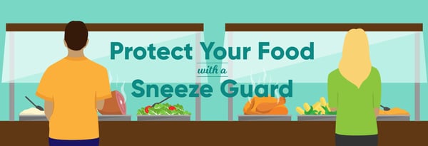 Protect Your Food with Sneeze Guards Icon