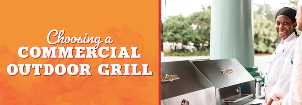 Choosing a Commercial Outdoor Grill Icon