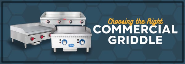 Choosing the Right Commercial Griddle Icon
