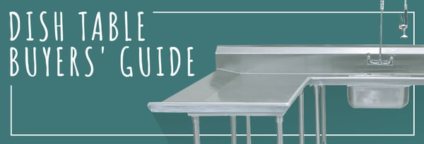 Improve Workflow in Your Kitchen with the Right Dish Table Icon