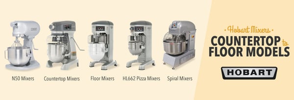 A Guide to Hobart Mixers: From Countertop to Floor Models Icon
