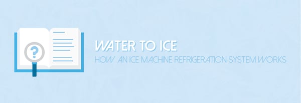 Water to Ice: How an Ice Machine Refrigeration System Works Icon