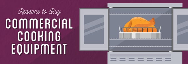 Commercial Kitchen? Reasons to Buy Commercial Cooking Equipment Icon