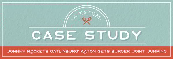 Johnny Rockets Gatlinburg: KaTom Gets Burger Joint Jumping Icon