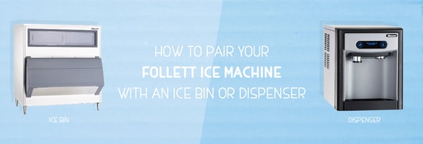 How to Pair Your Follett Ice Machine with an Ice Bin or Dispenser Icon