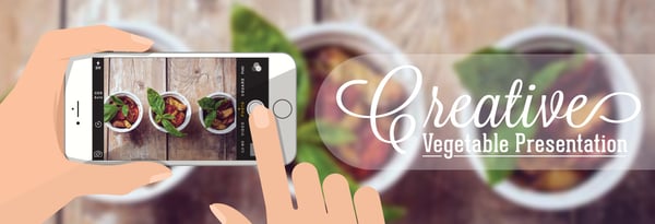 Creative Vegetable Presentation Icon