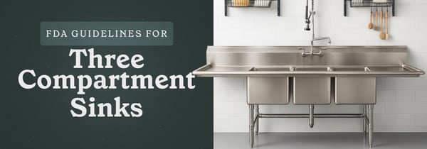 Wash, Rinse, and Sanitize with Three-compartment Sinks Icon