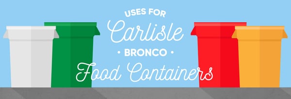 Bronco Containers are NSF-Approved for Holding Food Icon