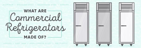 What Are Commercial Refrigerators Made Of? Icon