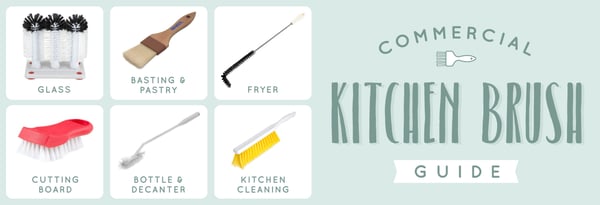 Commercial Kitchen Brush Guide Icon