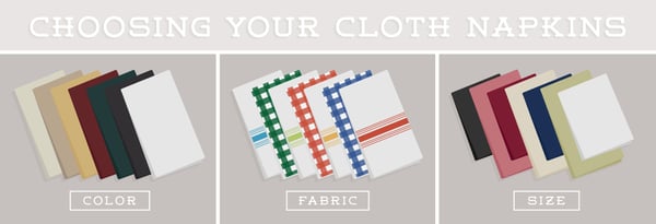 Choosing Your Cloth Napkins Icon