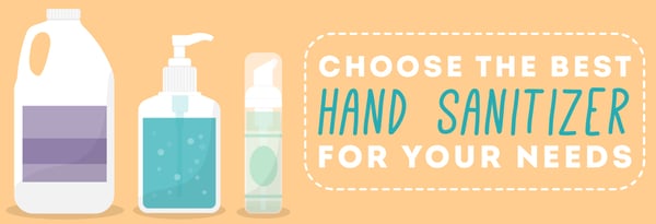 Ensure You're Choosing the Best Hand Sanitizer for Your Needs Icon