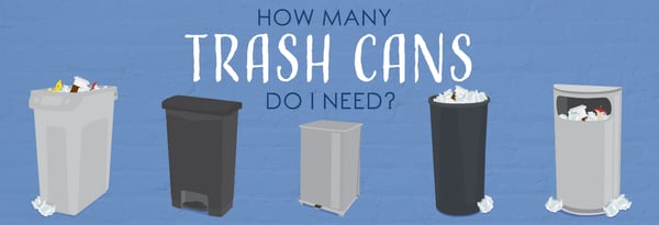 How Many Trash Cans Do You Need? Icon