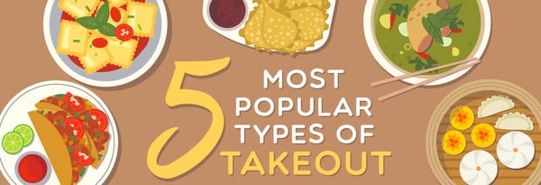 5 Most Popular Types of Takeout Icon