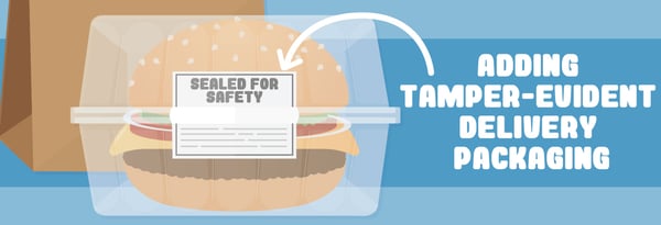 Using Tamper-evident Labels Icon