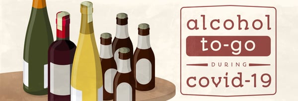 Alcohol To-go During COVID-19 Icon