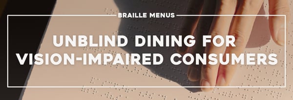 Braille Menus: Unblind Dining for Vision-impaired Consumers Icon