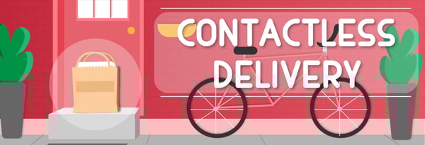 Contactless Delivery Icon