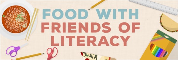 Food with Friends of Literacy Icon