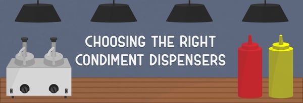 Condiment Dispensers for Restaurants, Buffets, Bars, and More Icon