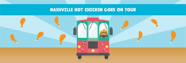 Nashville Hot Chicken Goes on Tour Icon