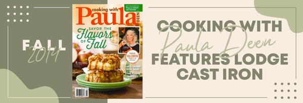 Paula Deen Features Lodge's Cast Iron Kettle Icon