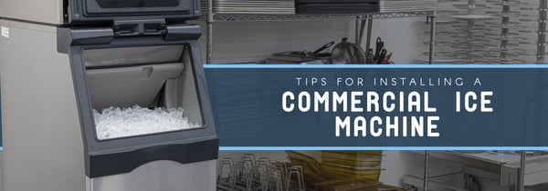 Tips for Installing a Commercial Ice Machine Icon
