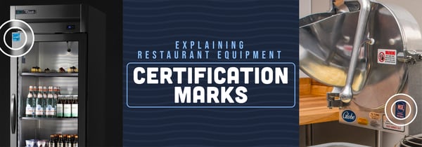 Explaining Certification Marks for Restaurant Equipment Icon