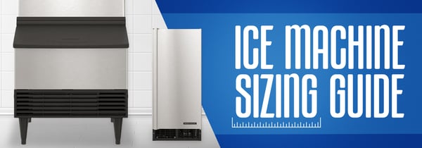 Ice Maker Sizes Icon