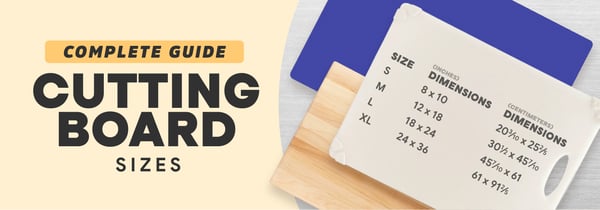 Cutting Board Sizes - Chart & Dimensions Guide Icon