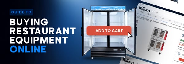 Considerations for Buying Restaurant Equipment Online Icon