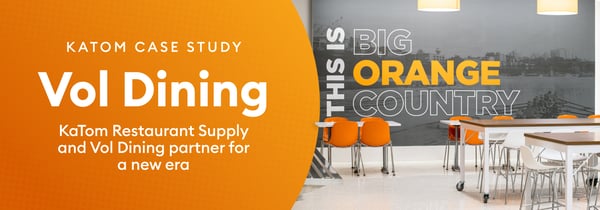 Vol Dining Turns to KaTom Restaurant Supply for Big Orange Upgrades Icon