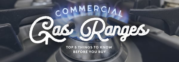What to Know Before Buying a Commercial Gas Range Icon