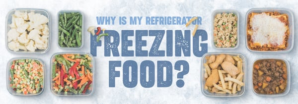 Why Is My Refrigerator Freezing Food? Icon