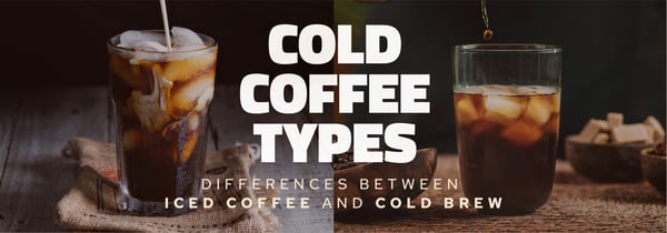 Cold Coffee Types: Iced Coffee vs. Cold Brew Icon