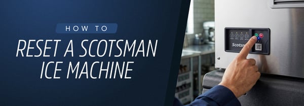 How to Reset a Scotsman Ice Machine Icon