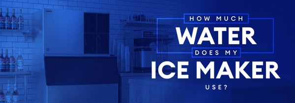 How Much Water Does My Ice Maker Use? Icon
