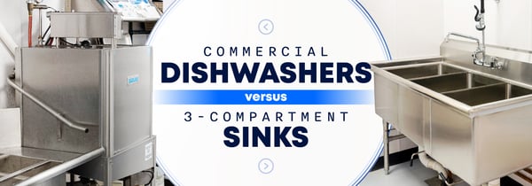 Commercial Dishwashers vs. 3-Compartment Sinks Icon