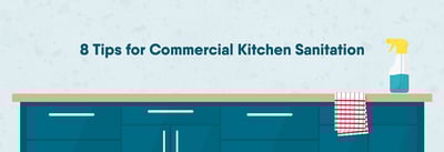 8 Tips for Commercial Kitchen Sanitation Icon